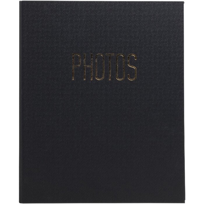Exacompta 17601E Fotoalbum ringmechanisme 60 zwarte paginas