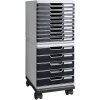 Exacompta 326714D Wielen voor Modulo ladeboxen Zwart Kantoor
