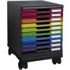 Exacompta 326714D Wielen voor Modulo ladeboxen Zwart Kantoor