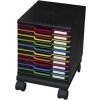 Exacompta 326714D Wielen voor Modulo ladeboxen Zwart Kantoor