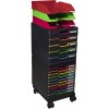 Exacompta 326714D Wielen voor Modulo ladeboxen Zwart Kantoor