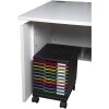 Exacompta 326714D Wielen voor Modulo ladeboxen Zwart Kantoor