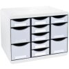 Exacompta STORE BOX MULTI ladebox 11 open lades lichtgrijs