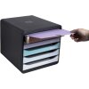 Durable 3094296D Ladebox Big Box Plus 5 vakken aquarelverf