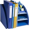 Exacompta 394202D Desktop Organiser Bee Blue Marineblauw Lichtblauw