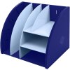 Exacompta 394202D Desktop Organiser Bee Blue Marineblauw Lichtblauw