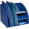 Exacompta 394202D Desktop Organiser Bee Blue Marineblauw Lichtblauw