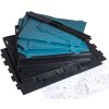 Exacompta 394505D Bureau organizer Neo Deco zwart blauwgroen