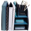 Exacompta 394505D Bureau organizer Neo Deco zwart blauwgroen