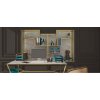 Exacompta 394505D Bureau organizer Neo Deco zwart blauwgroen