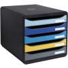 Exacompta 3094202D Ladebox Big Box Plus 5 laden Bee Blauw