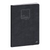 Quo Vadis Life Journal Zwart 15x21 cm stipjesraster Clairefontaine papier