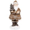 Clayre & Eef 6PR4305 Decoratie Kerstman 3x3x8 cm