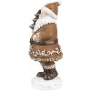 Clayre & Eef 6PR4305 Decoratie Kerstman 3x3x8 cm
