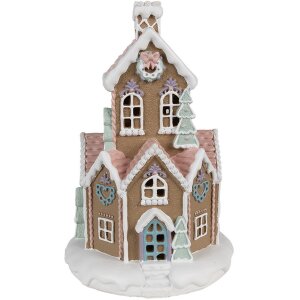 Clayre & Eef 6PR4308 Decoratiehuisje met LED Ø...