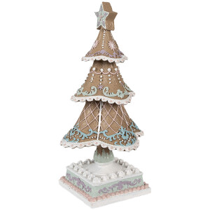 Clayre & Eef 6PR4320 Decoratie kerstboom 12x12x25 cm