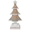 Clayre & Eef 6PR4320 Decoratie kerstboom 12x12x25 cm