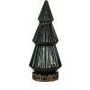 Clayre & Eef 6GL4573GR Kerstboom met LED Ø 13x23 cm / 2xAAA