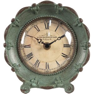 Clayre & Eef 6KL0821 Tafelklok 15x7x16 cm / 1xAA