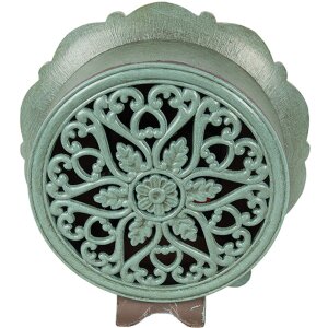 Clayre & Eef 6KL0821 Tafelklok 15x7x16 cm / 1xAA