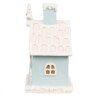 Clayre & Eef 6PR4200 Decoratiehuisje met LED 9x8x15 cm
