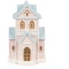 Clayre & Eef 6PR4203 Decoratiehuisje met LED 10x8x16 cm
