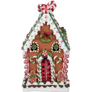 Clayre & Eef 6PR4252 Decoratie Huis 20x20x37 cm