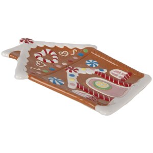 Clayre & Eef 6CE1784 Klein bord peperkoekhuis ontwerp...
