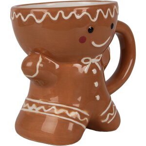 Clayre & Eef Mok Peperkoek Man 325 ml Bruin...
