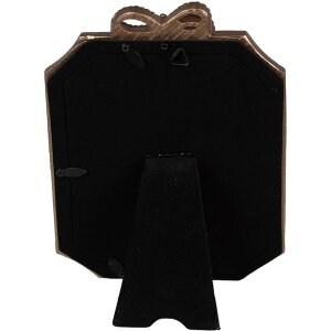 Clayre & Eef 2F1164 Fotolijst Groen 16x2x22 cm 13x18 cm Kunststof Glas
