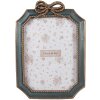 Clayre & Eef 2F1164 Fotolijst Groen 16x2x22 cm 13x18 cm Kunststof Glas