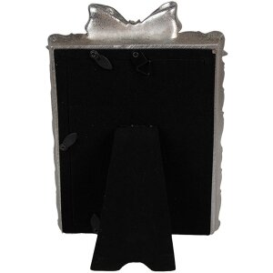 Clayre & Eef 2F1178 Fotolijst Zilverkleurig 14x3x21 cm 10x15 cm Romantisch