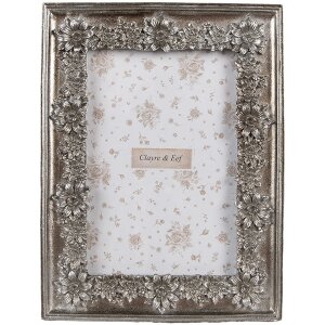 Clayre & Eef 2F1181 Fotolijst Zilver 15x2x20 cm 10x15...