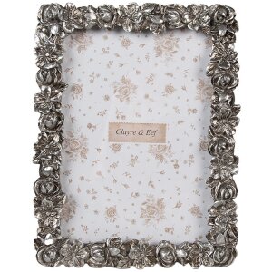 Clayre & Eef 2F1182 Fotolijst Zilverkleurig 17x2x21...