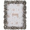 Clayre & Eef 2F1182 Fotolijst Zilverkleurig 17x2x21 cm Retro Vintage Stijl