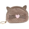 Juleeze JZWA0215 portemonnee kat look 12x2x10 cm bruin