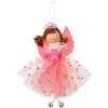 Clayre & Eef 65677P Decoratie hanger engel 8x4x15 cm