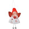 Clayre & Eef 65680R Decoratie hanger engel 8x3x15 cm