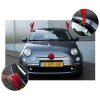 Clayre & Eef 65684 Decoratie Gewei en neus voor de auto 25x6x41 cm