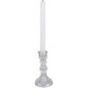 Clayre & Eef 6GL4909 Kaarshouder Transparant Glas Ø 8x15 cm