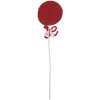 Clayre & Eef 65855 Kerstdecoratie Lolly 10x1x42 cm Rood Wit Groen