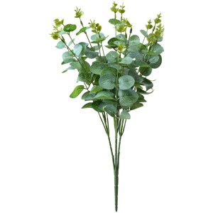 Clayre & Eef 6PL0256 Decoratieve Tak Groen Kunststof 12x8x50 cm