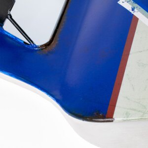 ZEP metalen decoratie retro autodeur ontwerp Route 66 41x47x5 cm vintage look