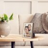 ZEP fotolijst Essen hout 15x20 cm bruin met voet