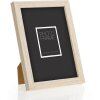 ZEP houten lijst hal 20x30 cm naturel helder glas blokprofiel 1 5 cm