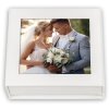 ZEP USB Box Alba Wit Foto uitsnede 9x9 cm 11x11x3 cm zonder USB stick