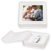 ZEP USB Box Alba Wit Foto uitsnede 9x9 cm 11x11x3 cm zonder USB stick
