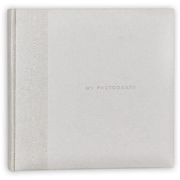ZEP Fotoalbum Luis wit 32x32 cm 60 witte paginas glasachtige vellen