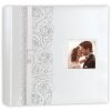 ZEP Bruiloft Fotoalbum Margaret Wit 32x32 cm 100 paginas rozenpatroon