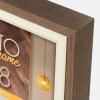 ZEP fotolijst Bologna bruin 30x40 cm MDF houtlook wandmontage